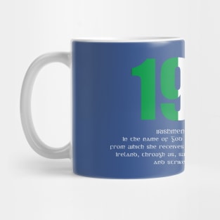 Ireland 1916 Proclamation Memorial Mug